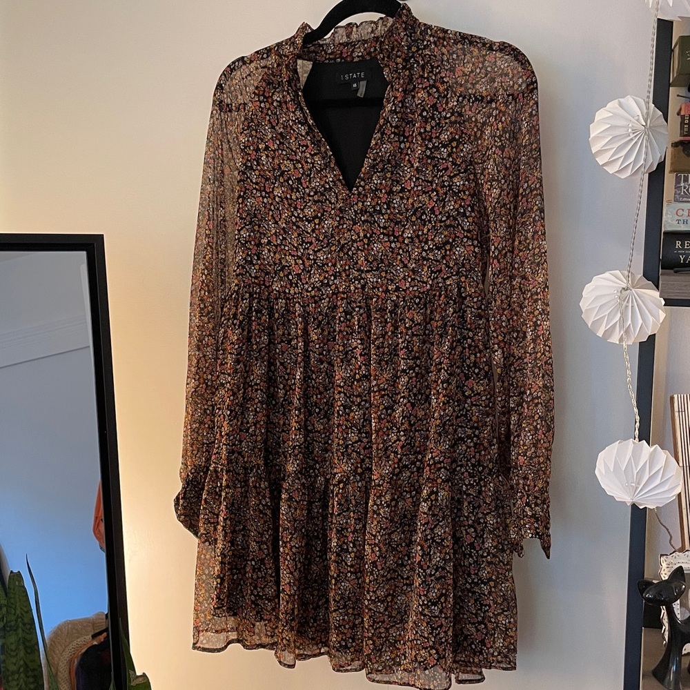 1 STATE Floral Dress